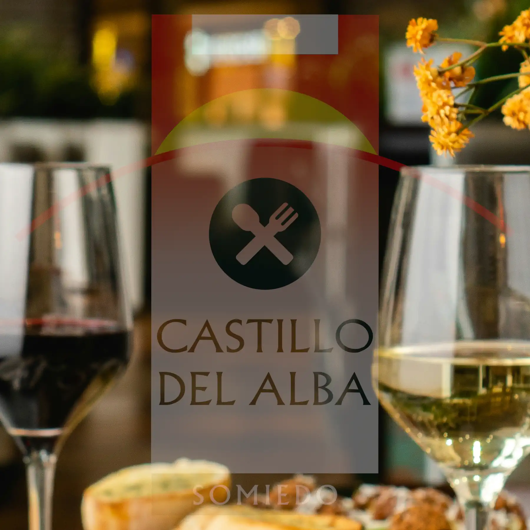 Menú para dos personas en el Restaurante Castillo del Alba en Somiedo